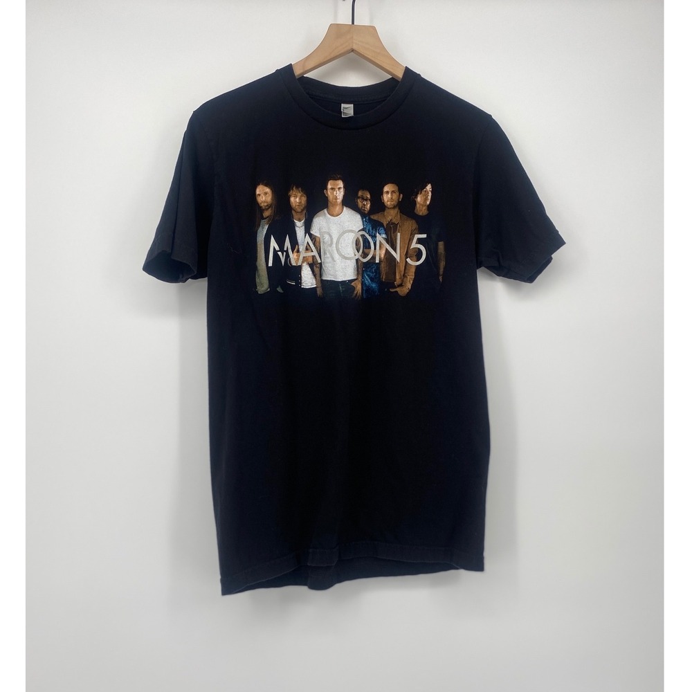 Maroon 5 Tour 2017 Band T-Shirt Mens Size M Black Graphic Concert Tee USA Made